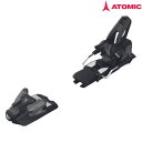 ATOMIC BINDING STRIVE 11 GW COLOR：Black / Gunmetal ブラック 開放値：5-14 サイズ： D90 / D100 重量 1/2PAIR　1002g Automatic Toe Adaptation, Snow Scraper, Locking Brakes, Low Profile Chassis, Light Construction, LDN Toe, TÜV certified ※スキー板とセットでご購入の場合はさらに割引いたしますので、お問い合わせください。 ※お手持ちのスキー等への取付については、お送りいただければ調整工賃無料にて取付いたします。　