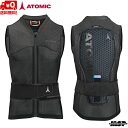 アトミック ボディプロテクターベスト ATOMIC LIVE SHIELD AMID VEST MEN バックプロテクターベスト AN5205034