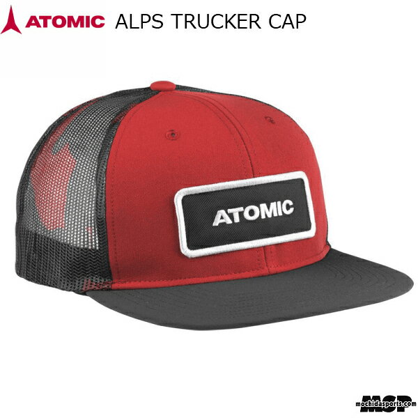 乐天商城 - アトミック アルプス トラッカー キャップ レッド ATOMIC ALPS TRUCKER CAP RED AL5102030