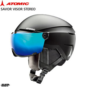 アトミック バイザーへルメット ブラック ATOMIC SAVOR VISOR STEREO BLACK AN5005712