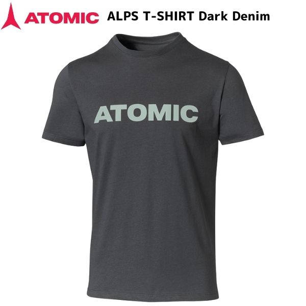 Ag~bN TVc ATOMIC ALPS T-SHIRT Dark Denim _[Nfj AP5107060