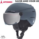 アトミック バイザーへルメット グレー SAVOR AMID VISOR HD GREY AN5006180 その1