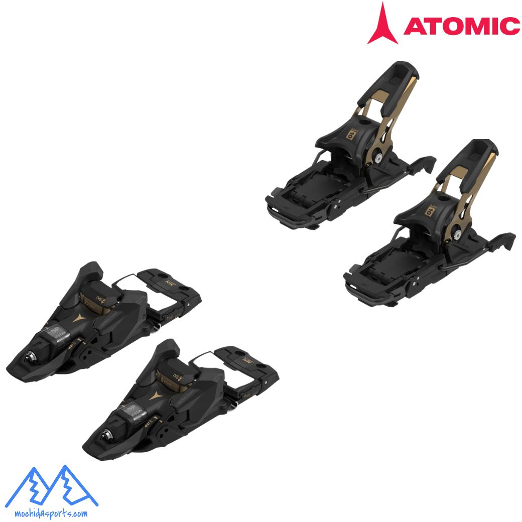 ATOMIC BINDING SHIFT2 10 MN COLOR：Black / Bronzeブラック 開放値：4-10 サイズ： SH100 / SH110 重量 1/2PAIR　912g Manual Toe Height Adjustment, Automatic Toe Adaptation, Easy Step-in, Locking Brakes, Low Profile Chassis, Oversized Platform, Hike and Ride Switch, Crampon Compatible, Climbing Aid, Carbon-infused PA material, Crampon Shift 100/120mm, TUV certified ※スキー板とセットでご購入の場合はさらに割引いたしますので、お問い合わせください。 ※お手持ちのスキー等への取付については、お送りいただければ調整工賃無料にて取付いたします。　