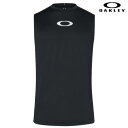 オークリー タンクトップ ノースリーブ シャツ 接触冷感 ブラック OAKLEY Tech Cold Ns Crew 1.0 Blackout FOA405173-02E