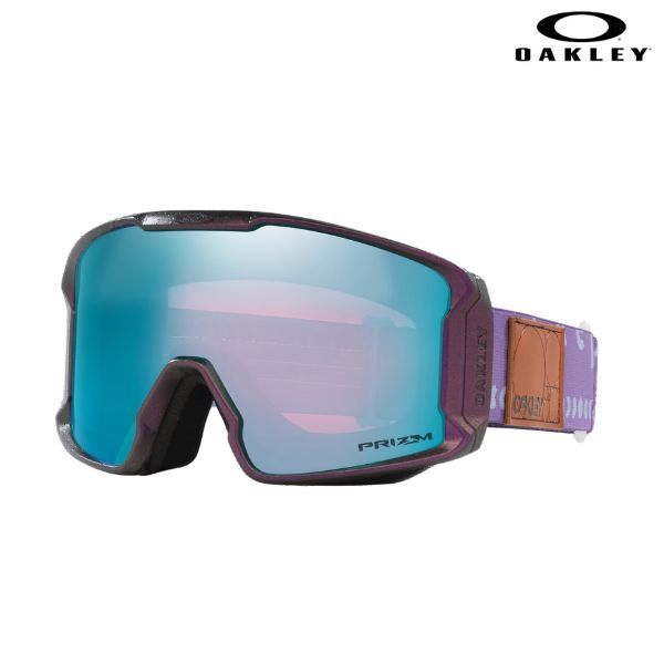 OAKLEY Line Miner Line Miner（ラインマイナー）ゴーグルは、比類の無い周辺視界を実現するために造られた、円柱形状のデザインです。 これまでになかったほど顔の近くにゴーグルを装着でき、下方や両サイドの周辺視野を脅威的に広げました。 中型の顔サイズにフィットする、Line Miner（ラインマイナー）LMは、幅広い顔サイズに最適で、ほとんどのヘルメットに完璧にフィットするように造られています Prizm Sapphire Iridium 天候コンディション： 晴れ　曇り 可視光線透過率: 13% Prizm™ Snow Oakley独自のレンズテクノロジーは、山中のさまざまに変化する光量や難しい雪面の条件でもコントラストをくっきり見せるように開発。　