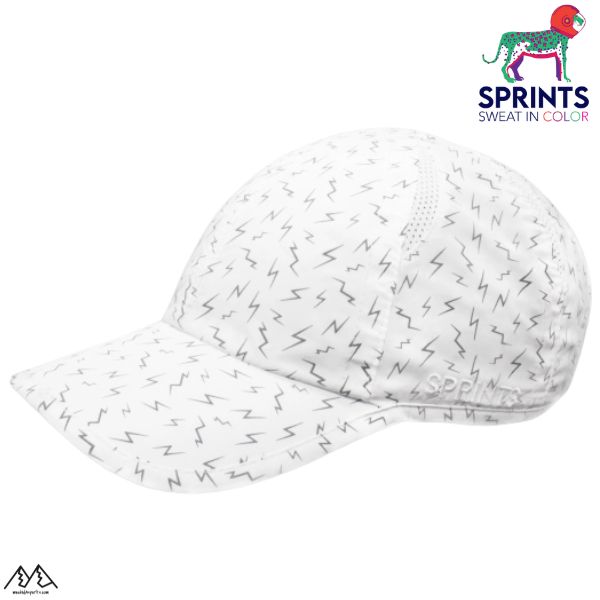 スプリンツ ランニングキャップ フラッシュ リフレクト ホワイト 反射 SPRINTS O.G.Hats HAT SPRINTS supercell Flash Reflective Hat