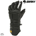 スワニー レーシング スキーグローブ ハヤテ ブラック SWANY Hayate BK SLX-150-BK