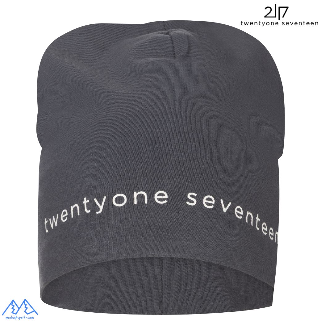 2117 of sweden コットン ビーニー インク グレー twentyone seventeen SAREK elastic cap ink 7706901-289