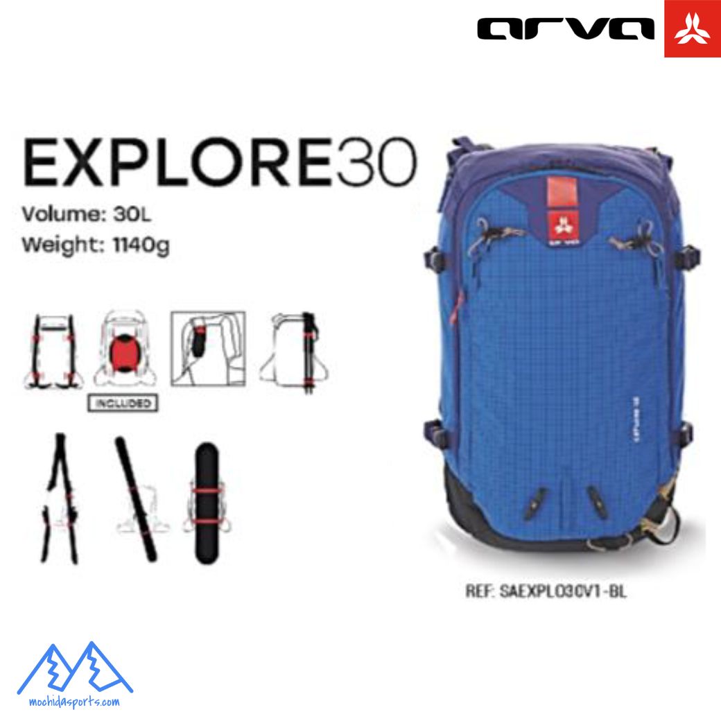 アルバ バックパック エクスプローラー 30 ブルー ARVA BACKPACK EXPLORE 30 BLUE EXPLO30V1...
