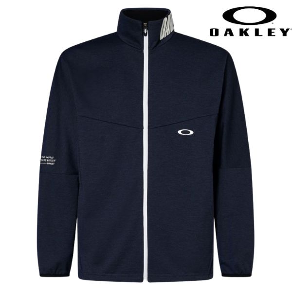オークリー トレーニング ウェア ジャケット ネイビー OAKLEY Enhance Tech Je