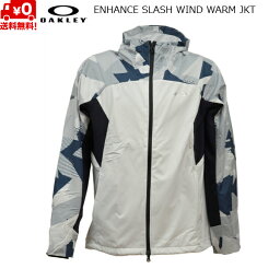 オークリー ウィンドブレーカー メンズ オークリー ウインドブレーカー ジャケット ホワイト OAKLEY ENHANCE SLASH WIND WARM JKT WHITE FOA401982-100