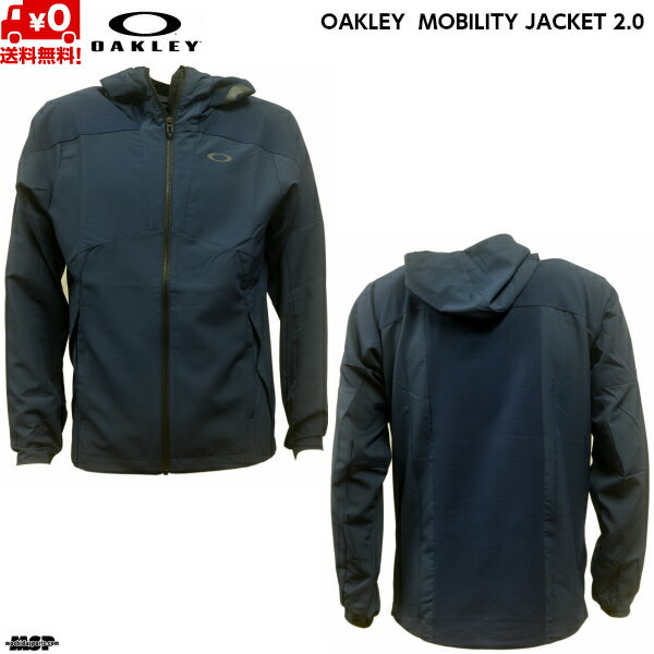 オークリー クロス ウーブン ジャケット ネイビー OAKLEY ENHANCE MOBILITY JACKET 2.0 FATHOM 6AC FOA402404-6AC 2