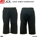 オークリー クロス ウーブン クロップドパンツ 3/4 クォーター ネイビー OAKLEY ENHANCE MOBILITY QUARTER PANTS 2.0 FATHOM 6AC FOA402406-6AC