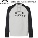 オークリー パーカー フリース フーディ クールグレイ OAKLEY SIERRA DWR FLEECE HOODY 2.0 9EE BLACKOUT/COOL GREY FOA402382-9EE