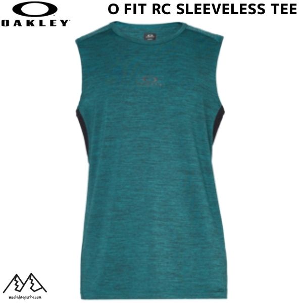 オークリー ノースリーブ シャツ グリーン ヘザー OAKLEYO FIT RC SLEEVELESS TEE BAYBERRY HTHR FOA403039-7AL