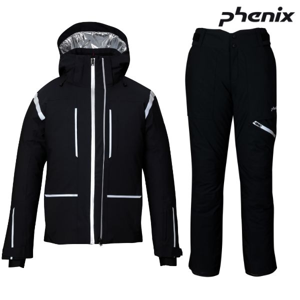 フェニックス スキーウエア ブラック XLサイズ PHENIX RS Demo Performance Jacket JP Pants JP BLACK PSM23OT01-PSM23OB00-BK