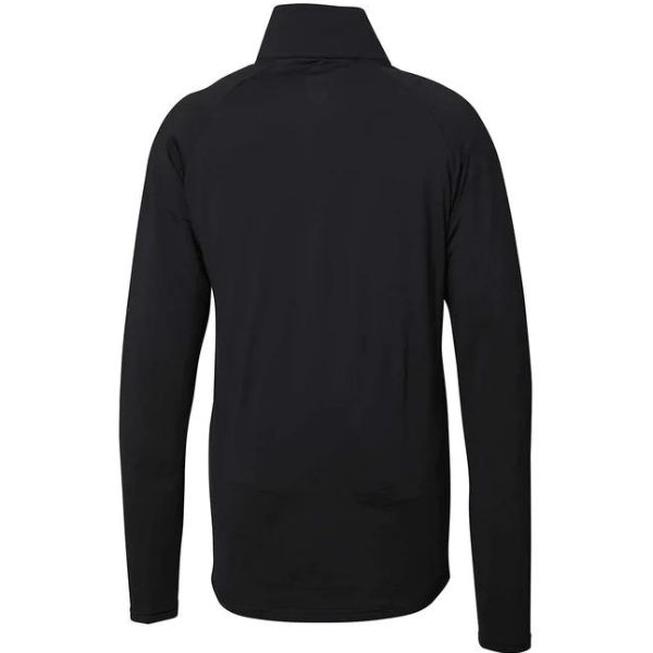 �ե��˥å��� ������ ������������ ����ʡ� �ϡ��ե��å� �֥�å� PHENIX Thunderbolt 1/2 Zip Tee BLACK1 ESM23LS12-BK1