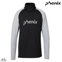 フェニックス スキー アンダーシャツ インナー ハーフジップ ブラック PHENIX PH Logo Inner Jacket BLACK1 ESM23LS13...
