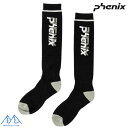 フェニックス スキーソックス ブラック PHENIX Double Phenix Logo Mens Socks ESM24SO11