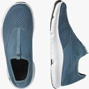 サロモン リラックス モック スリッポン リカバリーシューズ ブルー SALOMON RX MOC 5.0 Copen Blue Night Sky White REELAX MOC 5.0 L41277200 2