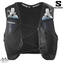 サロモン ハイドレーション ベスト バックパック ランニングベスト フラスク付 SALOMON ACTIVE SKIN 4SET LC2178200