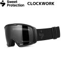 スウィートプロテクション スキーゴーグル クロックワーク オールブラック Sweet Protection Clockwork ALL BLACK RIG OBSIDIAN 852036-200102