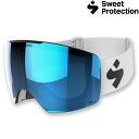 スウィートプロテクション スキーゴーグル コナー ホワイト Sweet Protection Connor Satin White RIG Aquamarine 852157-060101