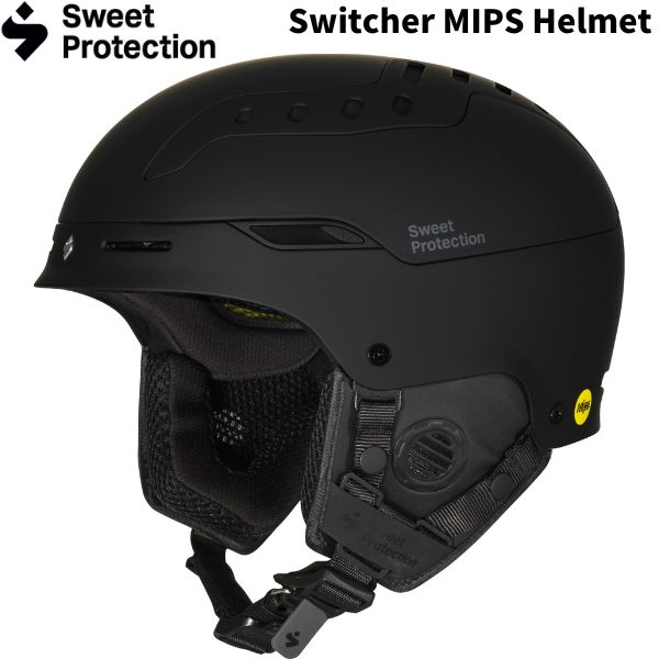 スウィートプロテクション スキー ヘルメット スウィッチャー MIPS ブラック Sweet Protection Switcher MIPS Helmet Dirt Black 840053-DTBLK