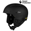 スウィートプロテクション スキー ヘルメット 軽量 イグナイター 2Vi MIPS ブラック Sweet Protection Igniter 2Vi MIPS Dirt Black 840102-DTBLK