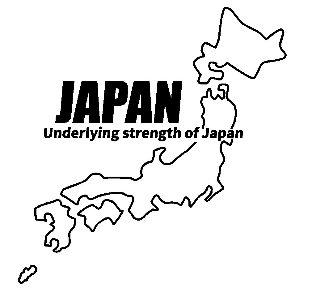 J. 55 ニュルブルクリンク風ジャパン　ロゴステッカー　カッティングステッカー