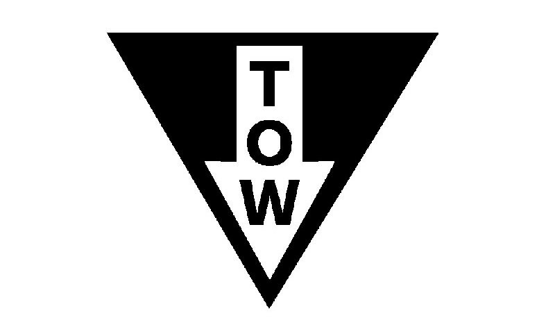 Rakuten - J. 87 三角 TOW ステッカー　Lサイズ　カッティングステッカー