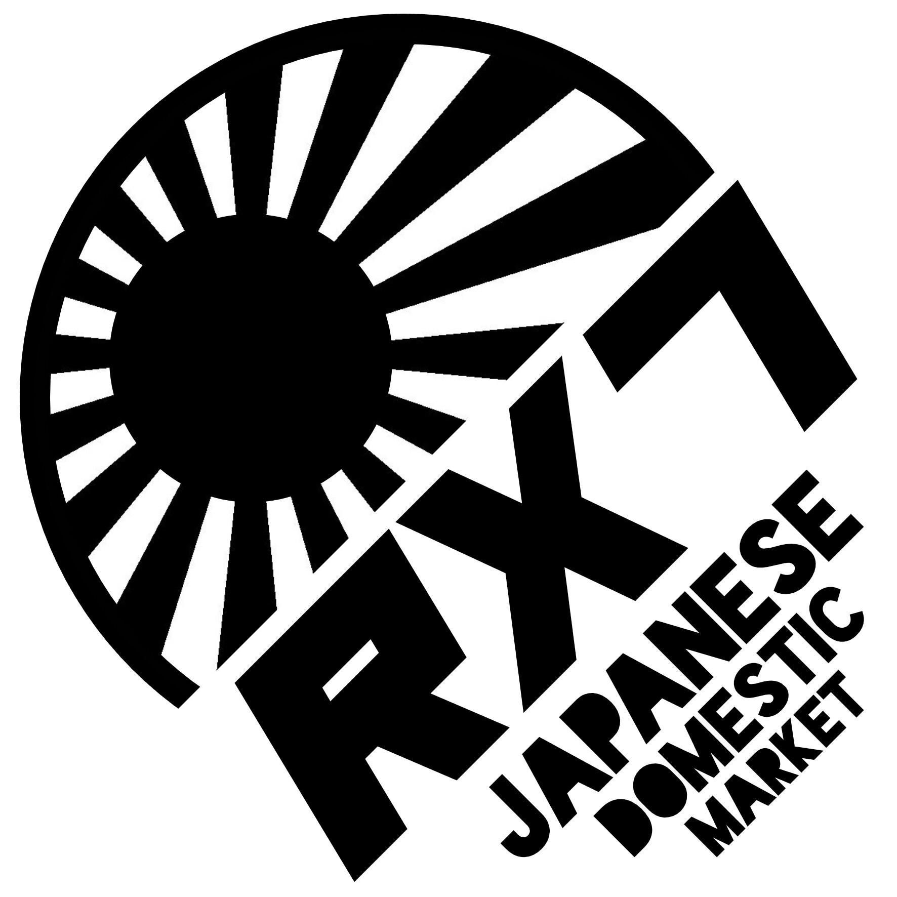 Rakuten - S. 226 JDM丸型旭日旗ステッカー【RX7】　マツダ　FD3S　FC3C　サバンナ　日章旗 旭日旗　カッティングステッカー ドレスアップ カスタマイズ サーキット デカール エンブレム カスタム アクセサリー ブランド アウトドア グッズ 雑貨 おもしろ かっこいい おしゃれ バイク