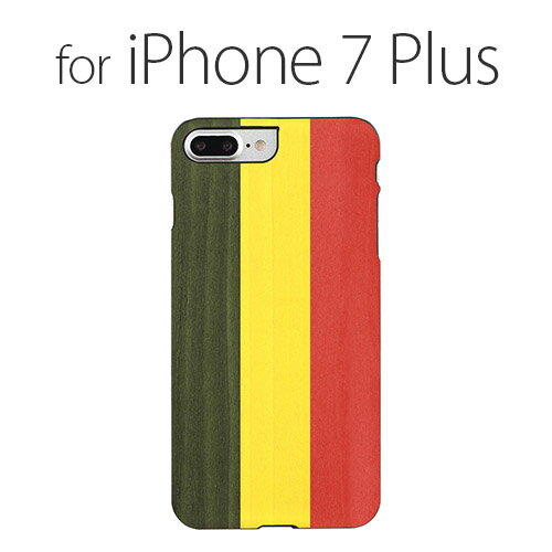 Man&WoodyiPhone 8 Plus/ 7 Plus 5.5C`z Reggae iQGj i`ȃEbh̎P[X I8089i7P