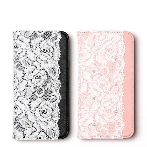 Rakuten - 国内正規品 abbi iPhone 8 iPhone 7 iPhone SE 第2.3世代 手帳型 Lace Diary ラッセルレースを使用した上品で女性らしい AB19081i9 AB19082i9