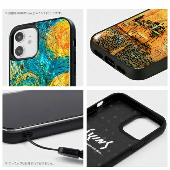 国内正規品 ikins アイキンス iPhone 12 Pro Max （6.7ンチ）天然貝ケース名画 天然の貝を使用して世界の名画を作られたケース I19294i12PM I19295i12PM