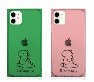 Rakuten - 国内正規品 AKAN エイカン iPhone 12 mini（5.4インチ） スクエアケース ダイナソー 四隅をしっかり保護するかわいいイラスト AK19175i12 AK19176i12