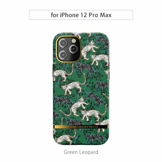 国内正規品 Richmond Finch iPhone 12 Pro Max（6.7インチ）FREEDOM CASE アニマル 動物柄のおしゃれでファッショナブルなケース RF19323i12PM