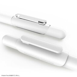 国内正規品 araree Apple Pencil クリップ A-CLIP （2個入り） クリア ＆ ホワイト ポケットに留められる AR20809