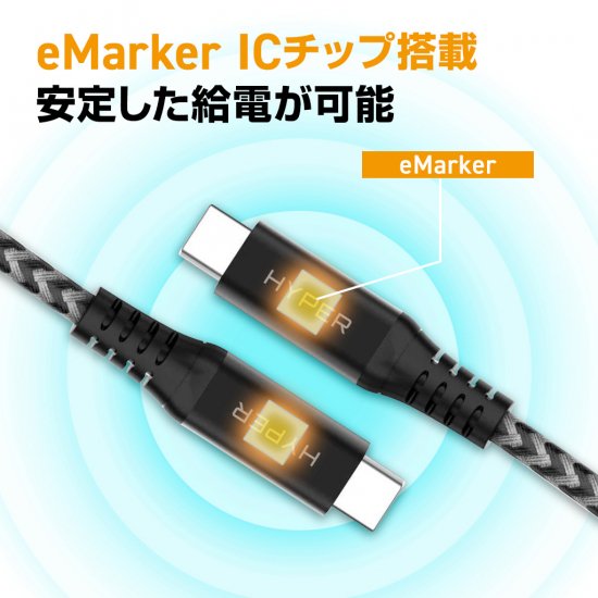 【5個セット】BAUT Type-C/Type-Aメッシュケーブル 3A 1.0m RD BUSACM100RDX5