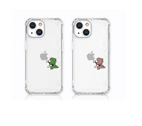 Rakuten - 国内正規品 AKAN iPhone 13 mini ソフトタフケース おしごとザウルス―日曜大工 衝撃を吸収するTPUケースに可愛いイラスト クリアケース AK20943i13MN