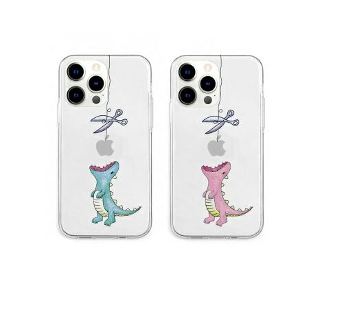 Rakuten - 国内正規品 AKAN iPhone 13 Pro クリアケース はらぺこザウルス 透明TPUケースに可愛いイラストが入ったケース AK21005i13P
