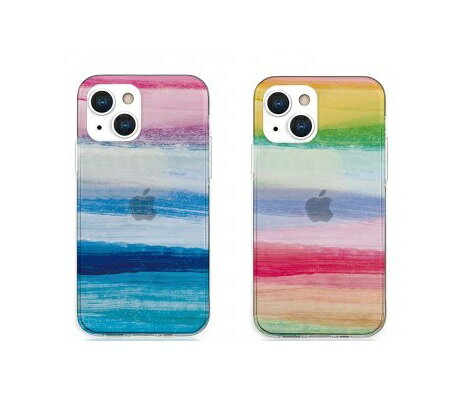 Rakuten - 国内正規品 AKAN iPhone 13 クリアケース 海の波 透明TPUケースに可愛いイラストが入ったケース AK20986i13 AK20987i13