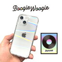 国内正規品 BOOGIE WOOGIE ブギウギ iPhone 14 / iPhone 14 Pro オーロラケース Clear
