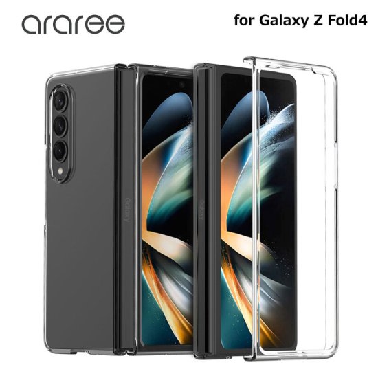 Rakuten - 国内正規品 araree Galaxy Z Fold4 Nukin クリア SAMSUNG公式 透明度が高いポリカーボネートのケース