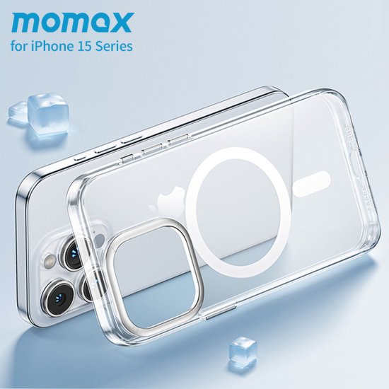 Rakuten - 国内正規品 momax iphone 15 Plusケース iPhone 15 Pro Maxケース Play MagSafe対応ケース クリア スマホケース 透明 カバー