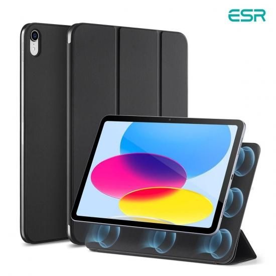 国内正規品 ESR REBOUND マグネット吸着式 Smart Folio ケース for iPad(A16)/iPad(第10世代)オートスリープ機能