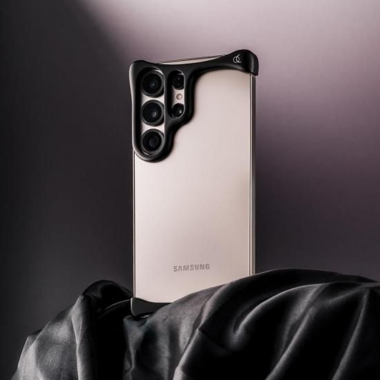 Rakuten - 国内正規品 Arc アーク Galaxy S25 Ultra アルミ・マットブラック バンパー ケース Arc Pulse アークパルス