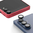 国内正規品 araree アラリー Galaxy Z Flip7 レンズ保護フィルム CORE MR カメラ専用 強化 ガラスフィルム メタルリング