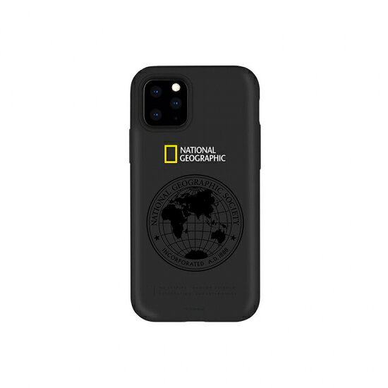 Rakuten - National Geographic iPhone 11 Pro 5.8インチ Global Seal Double Protective Case ブラック 代表的なグラフィックデザイン NG17133i58R