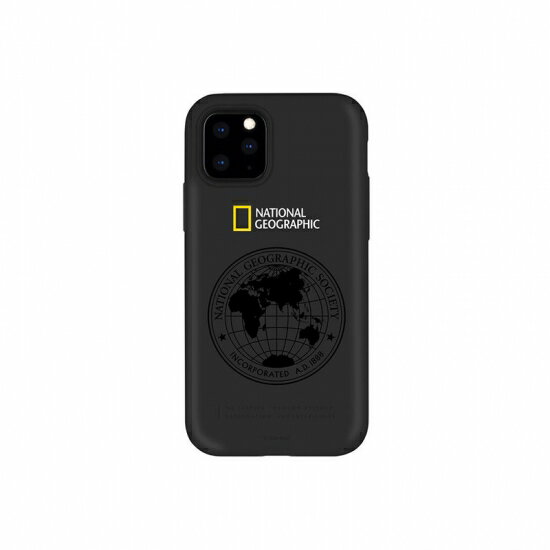 Rakuten - National Geographic iPhone 11 Pro Max 6.5インチ Global Seal Double Protective Case ブラック 代表的なデザイン NG17189i65R